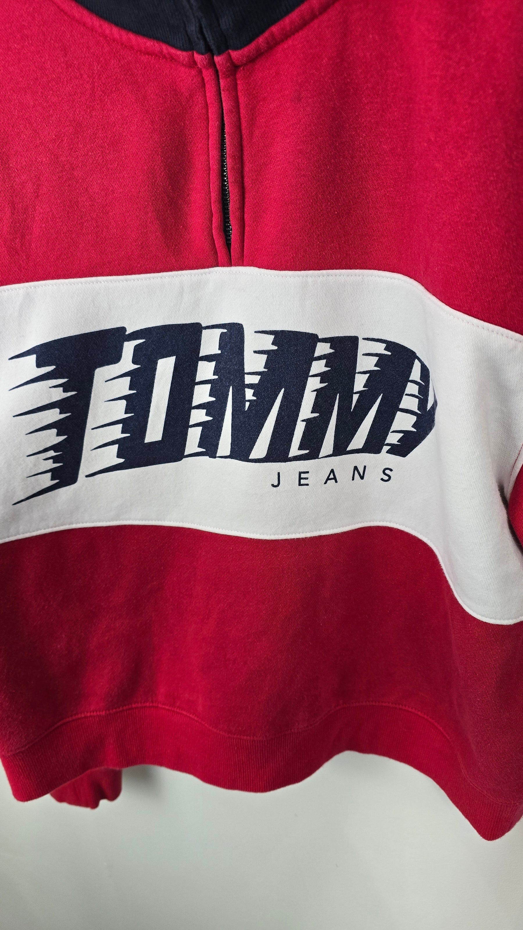 Tommy Jeans - Sweat crop vintage (L)