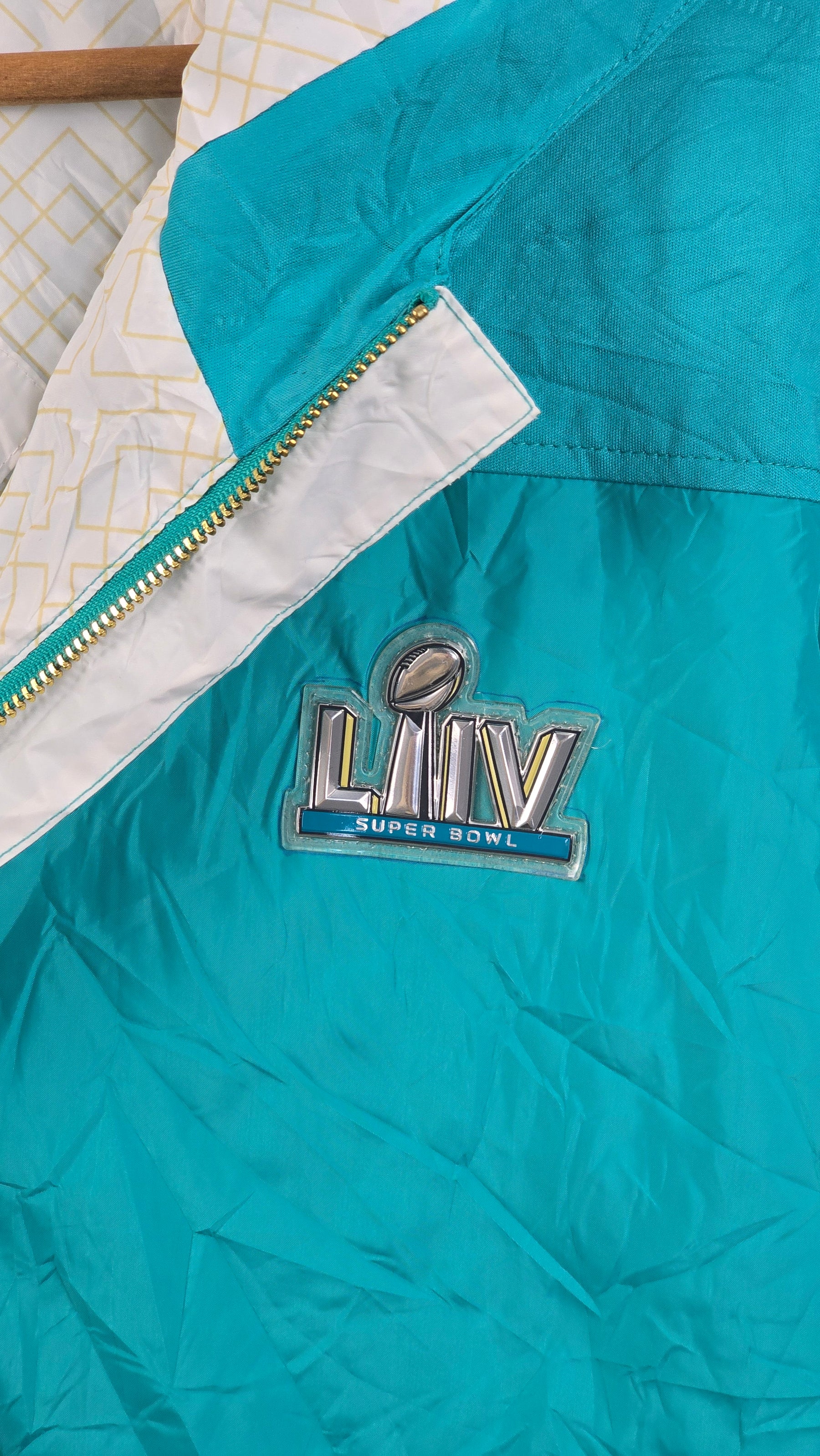NFL Super bowl Miami Veste Coupe Vent (XL)