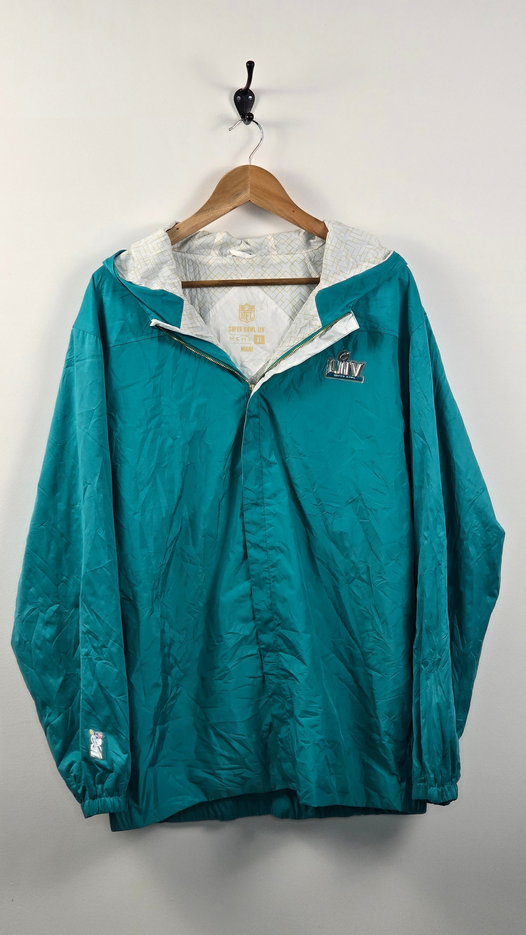 NFL Super bowl Miami Veste Coupe Vent (XL)