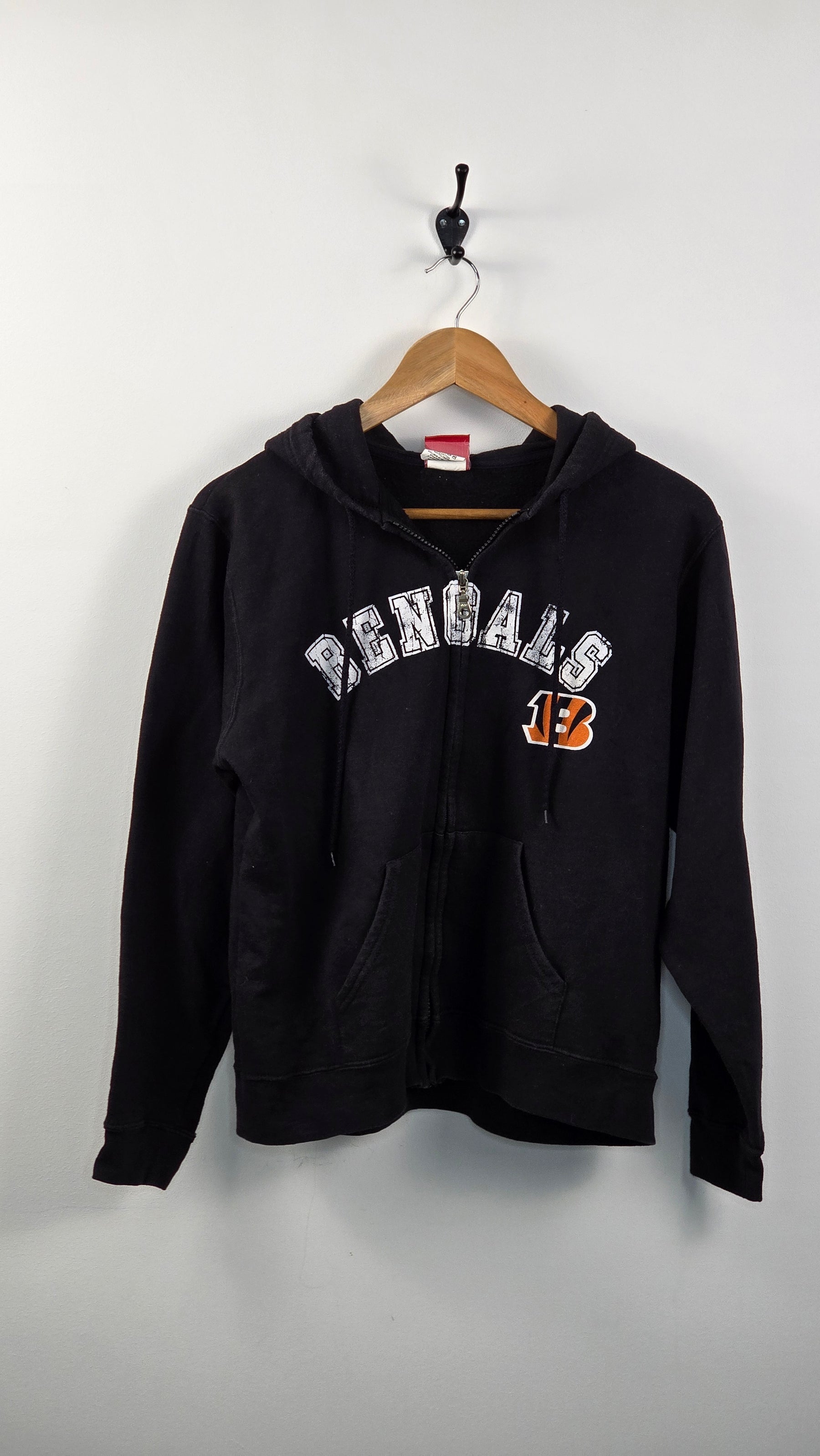 NFL Bengals Sweat à Capuche zippé (L)