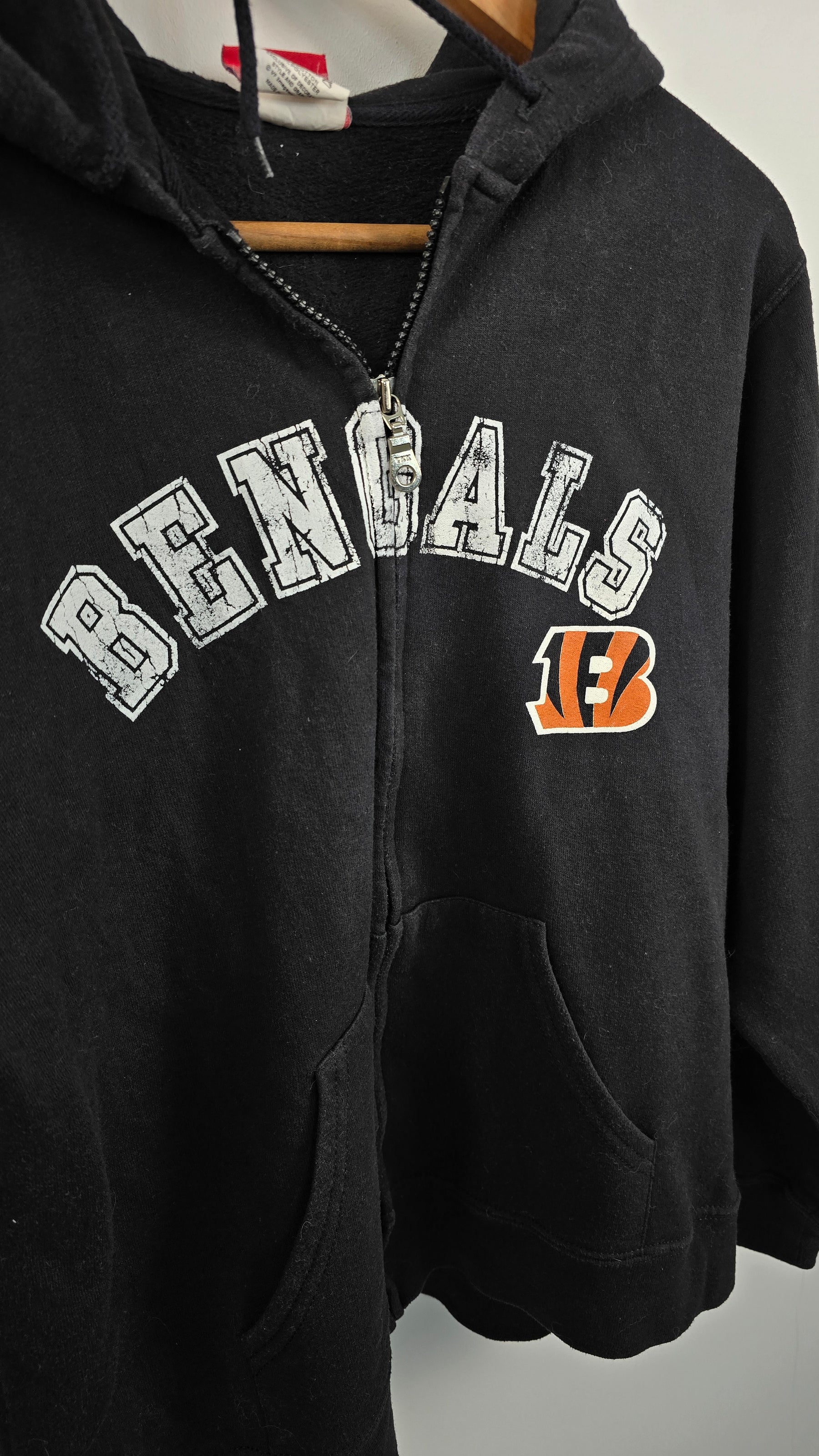 NFL Bengals Sweat à Capuche zippé (L)