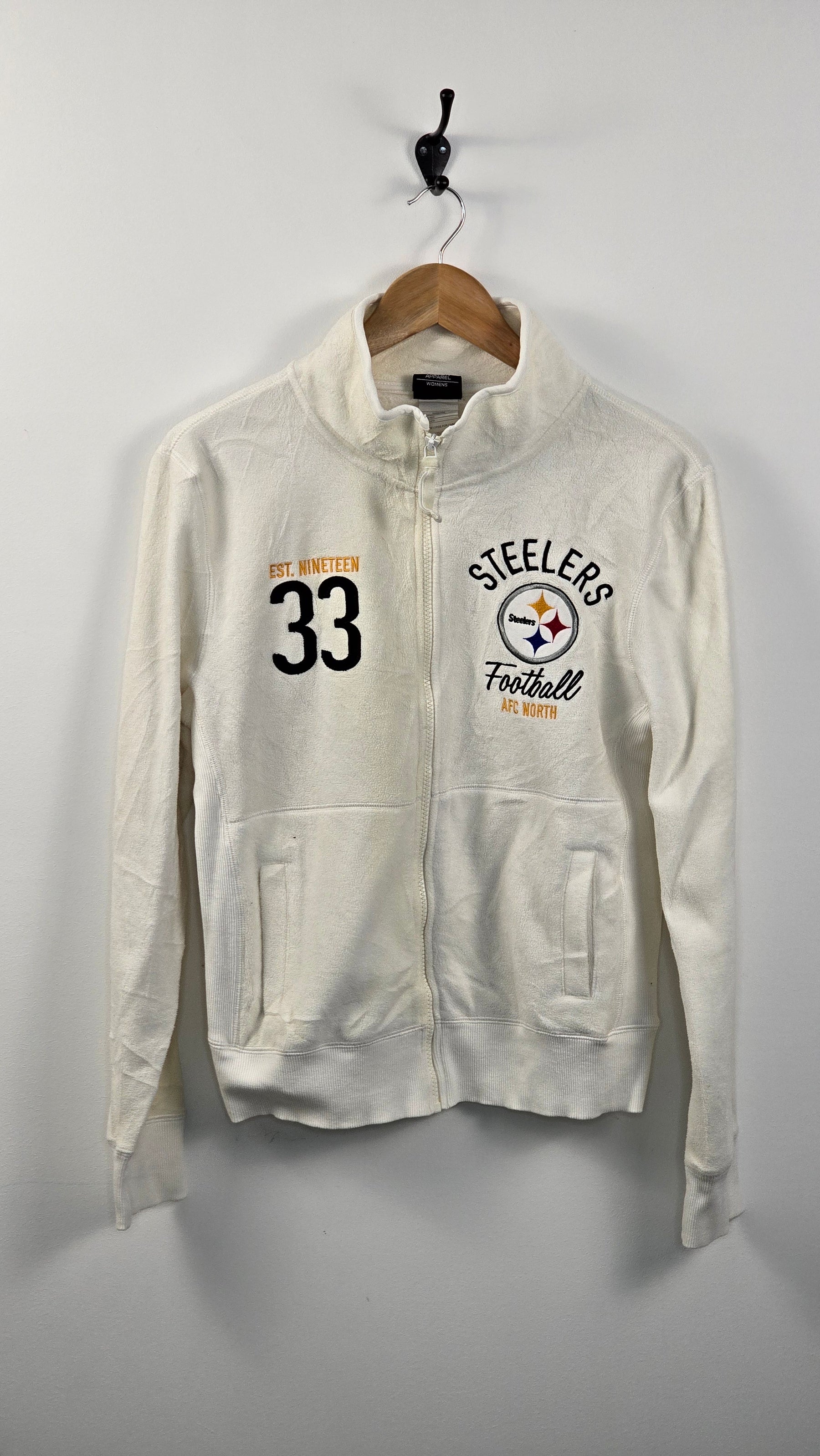 NFL Steelers - Pull Polaire zippé Vintage (M)