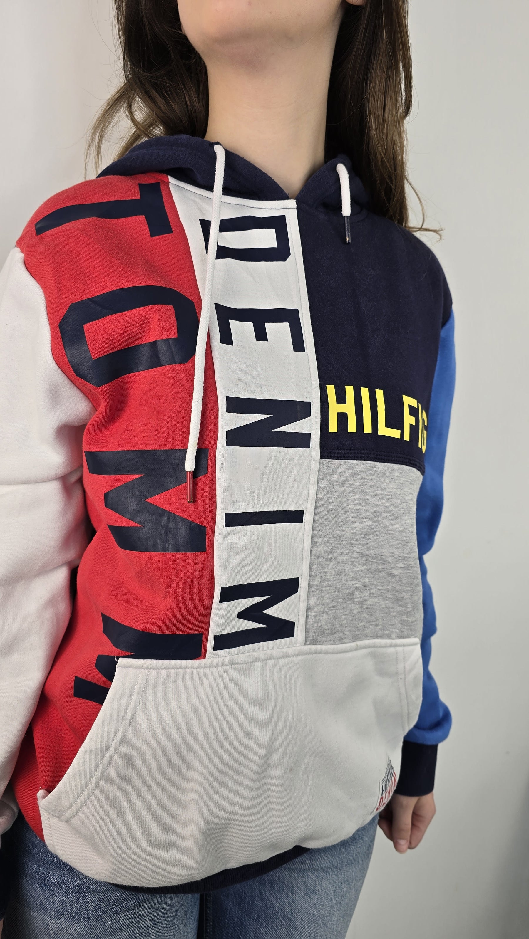 Tommy Hilfiger - Pull à Capuche Coloré (M)