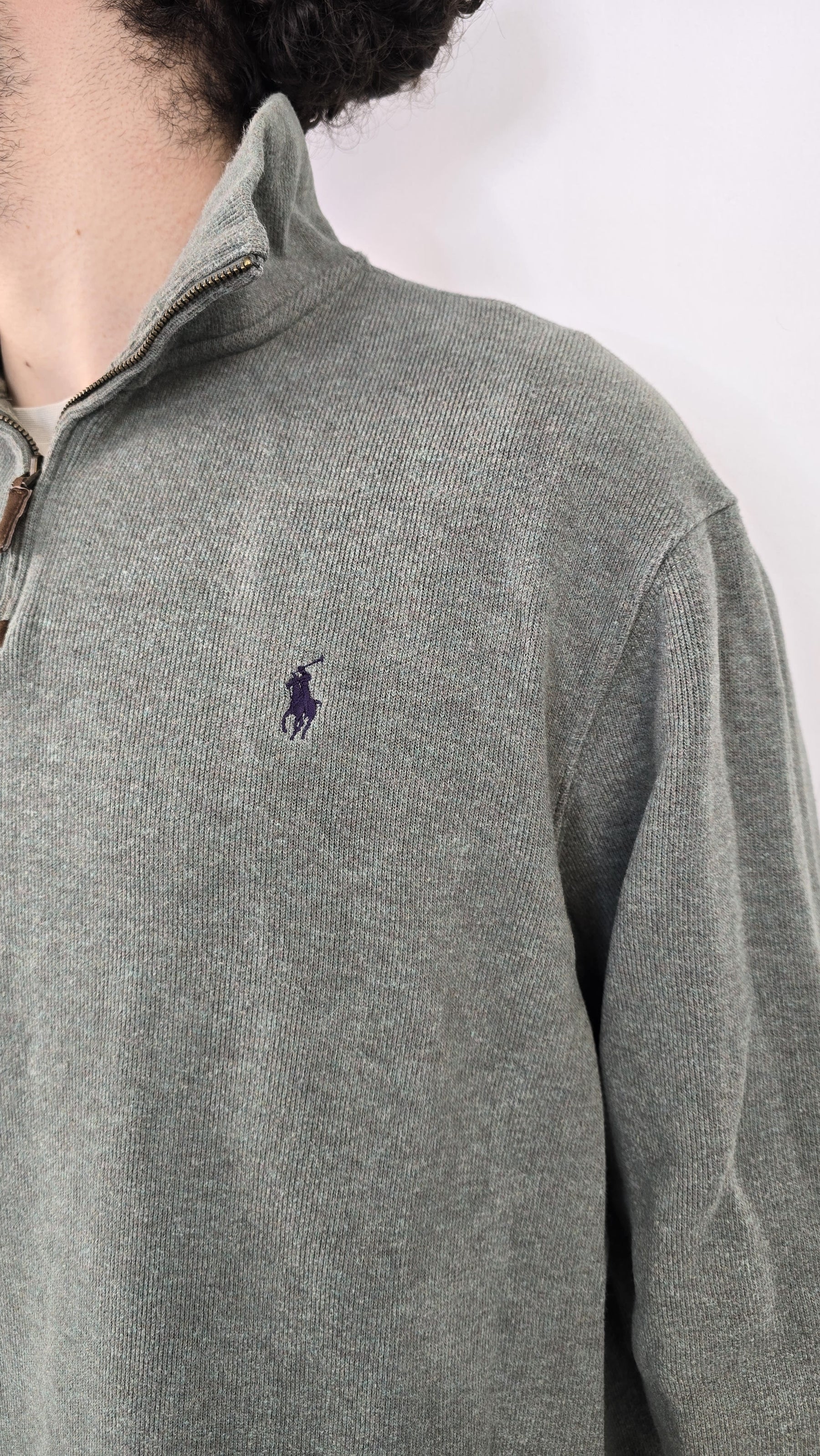 Ralph Lauren - Pull Half zip (XL)
