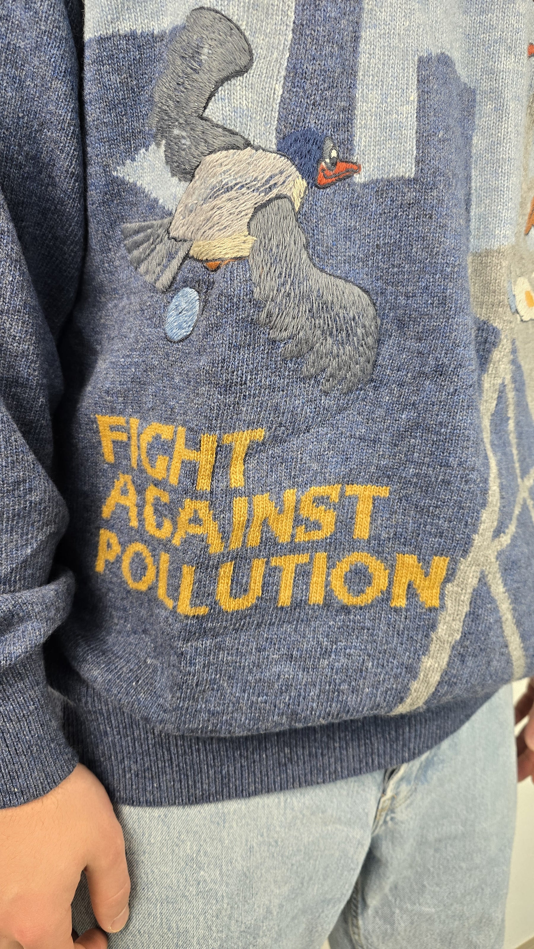 Iceberg Pull Vintage - Fight Against Pollution (L)