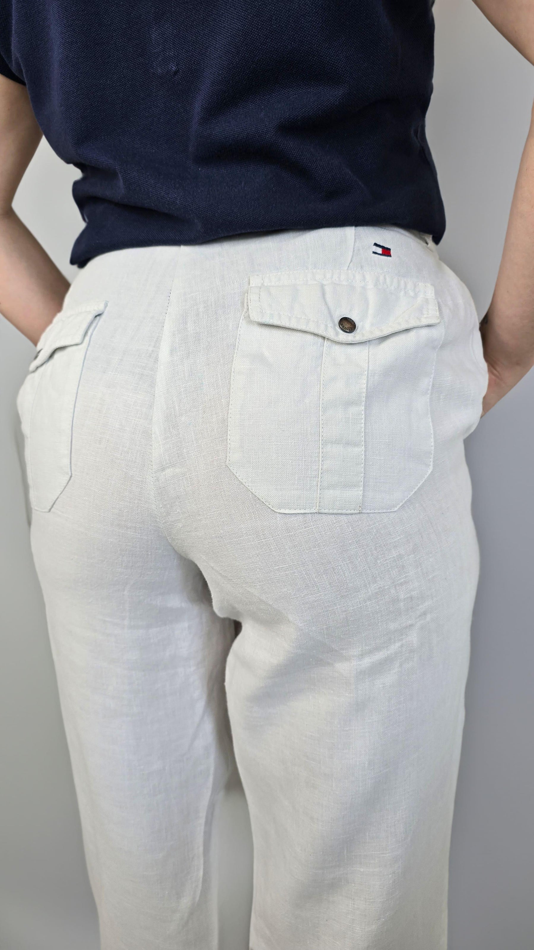 Tommy Hilfiger - Linen Trousers S