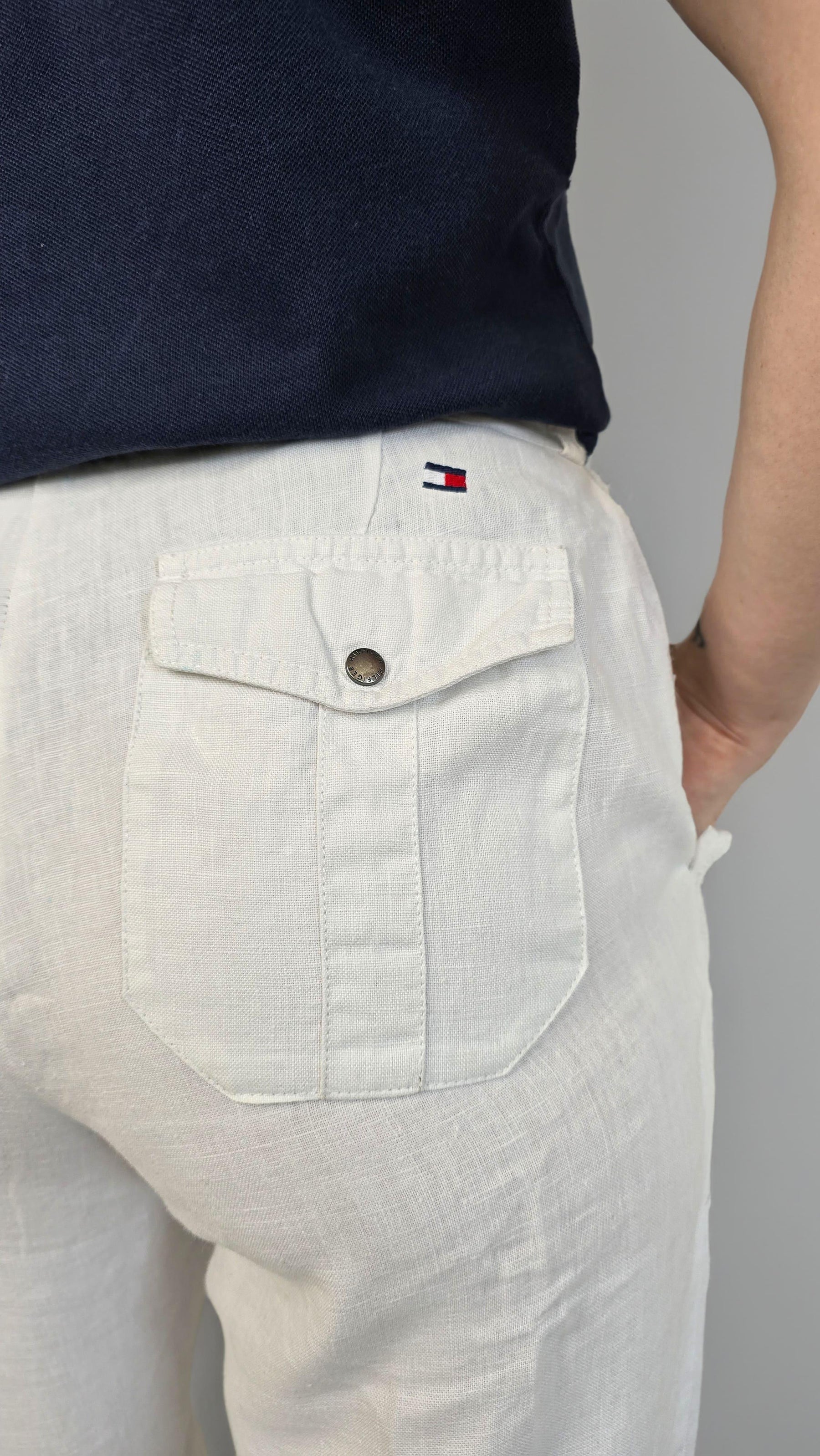 Tommy Hilfiger - Linen Trousers S