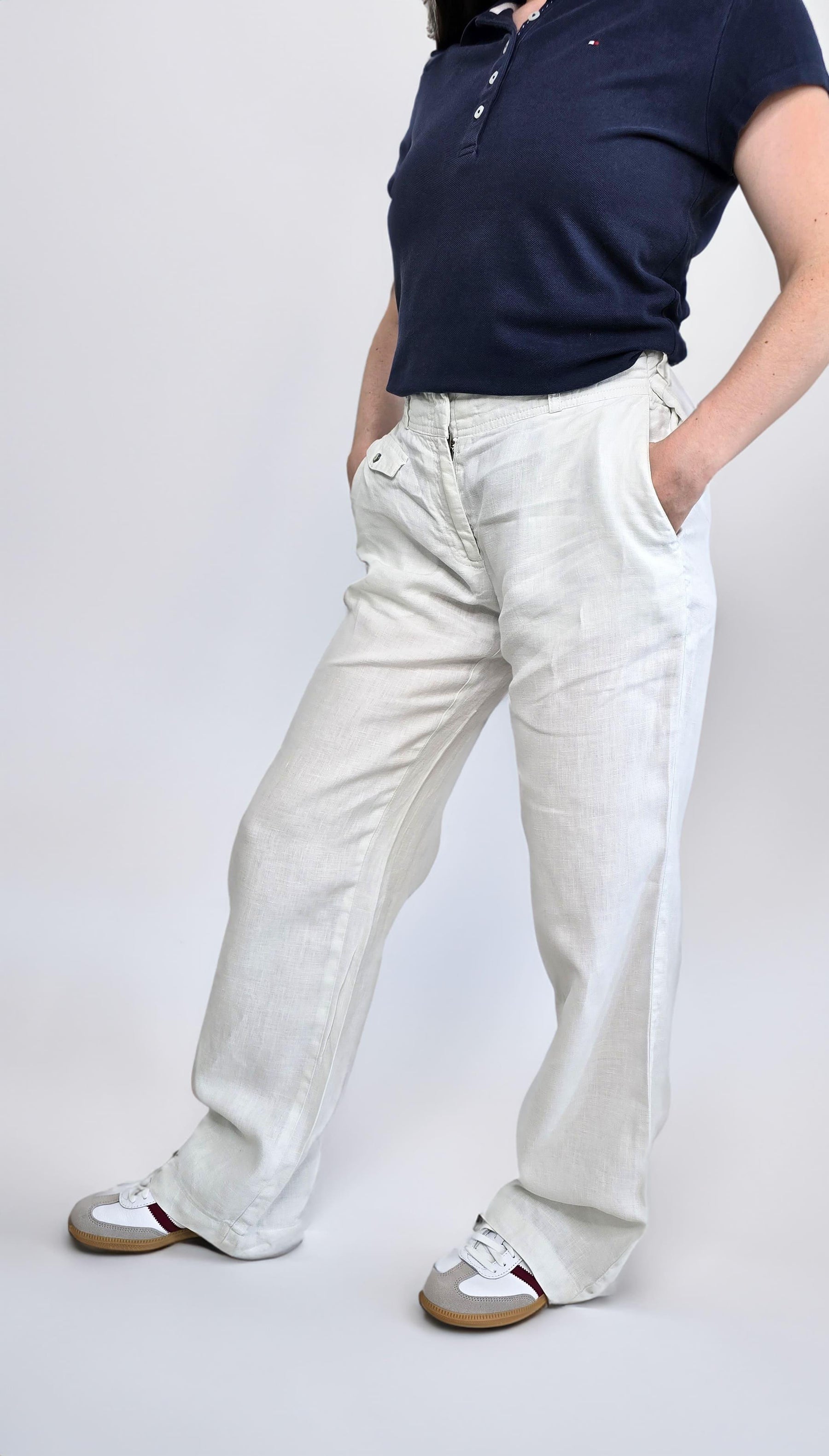 Tommy Hilfiger - Linen Trousers S