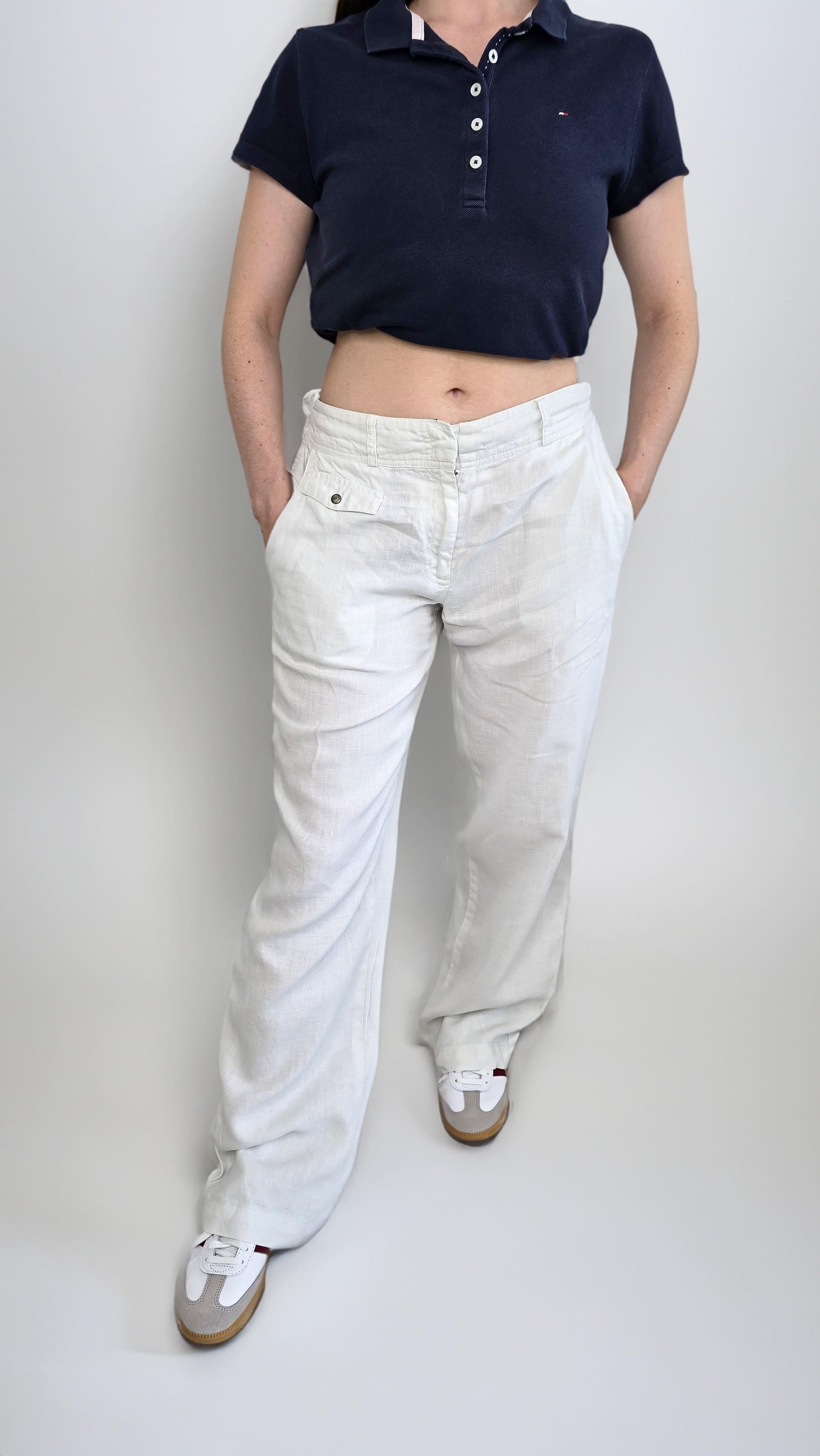Tommy Hilfiger - Linen Trousers S