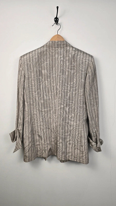 Blazer Gianfranco Ferre Ligné Broche Doré (48)