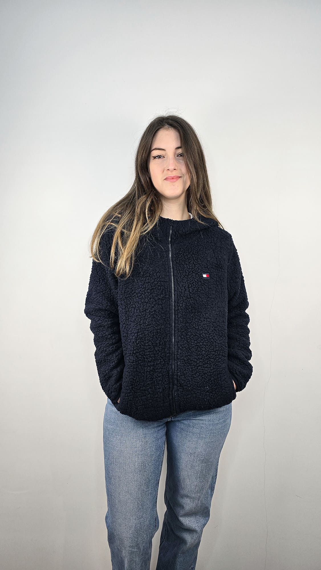 Tommy Hilfiger - Manteau Sherpa (M)
