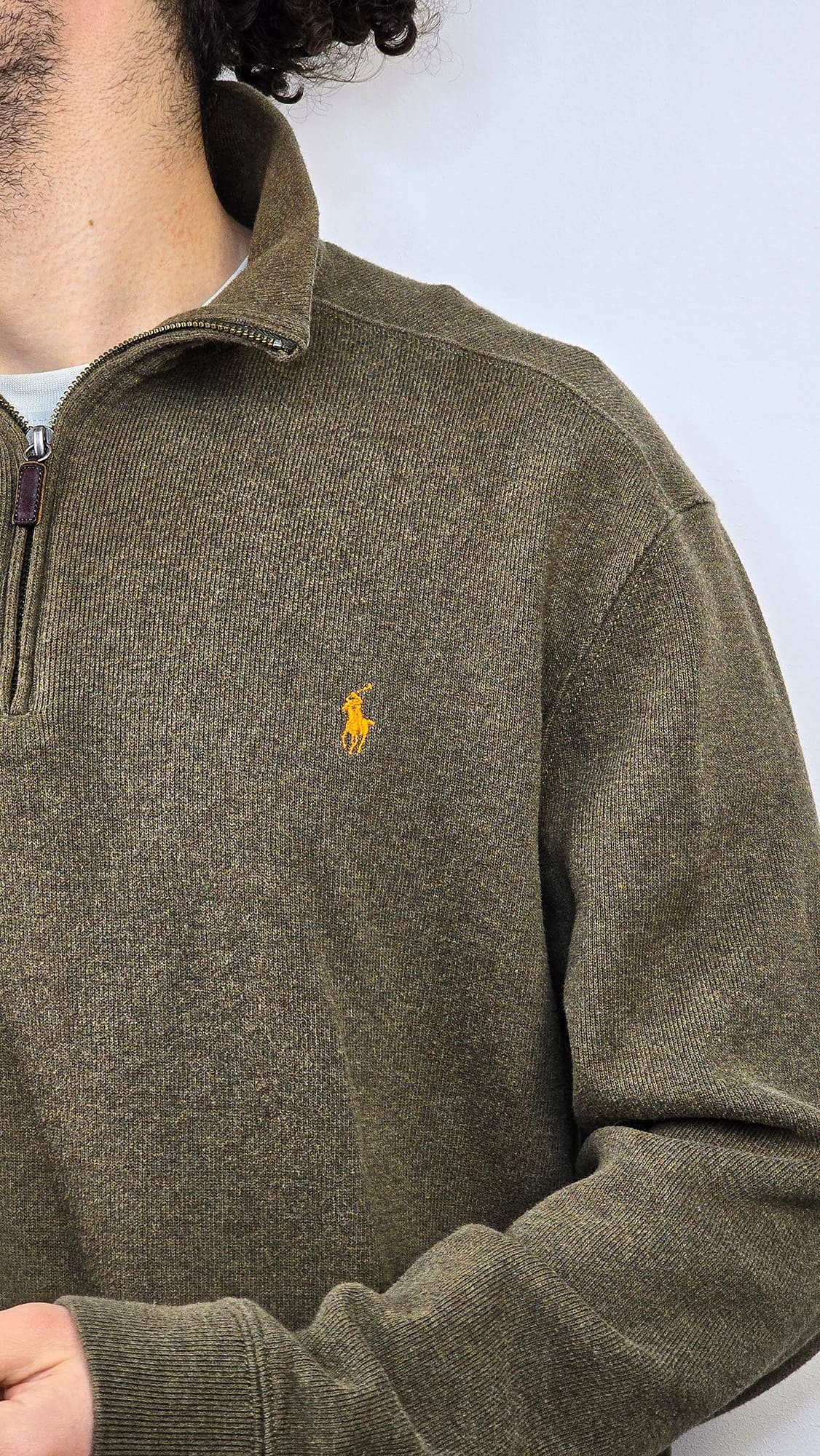 Ralph Lauren -Pull Half Zip (L)