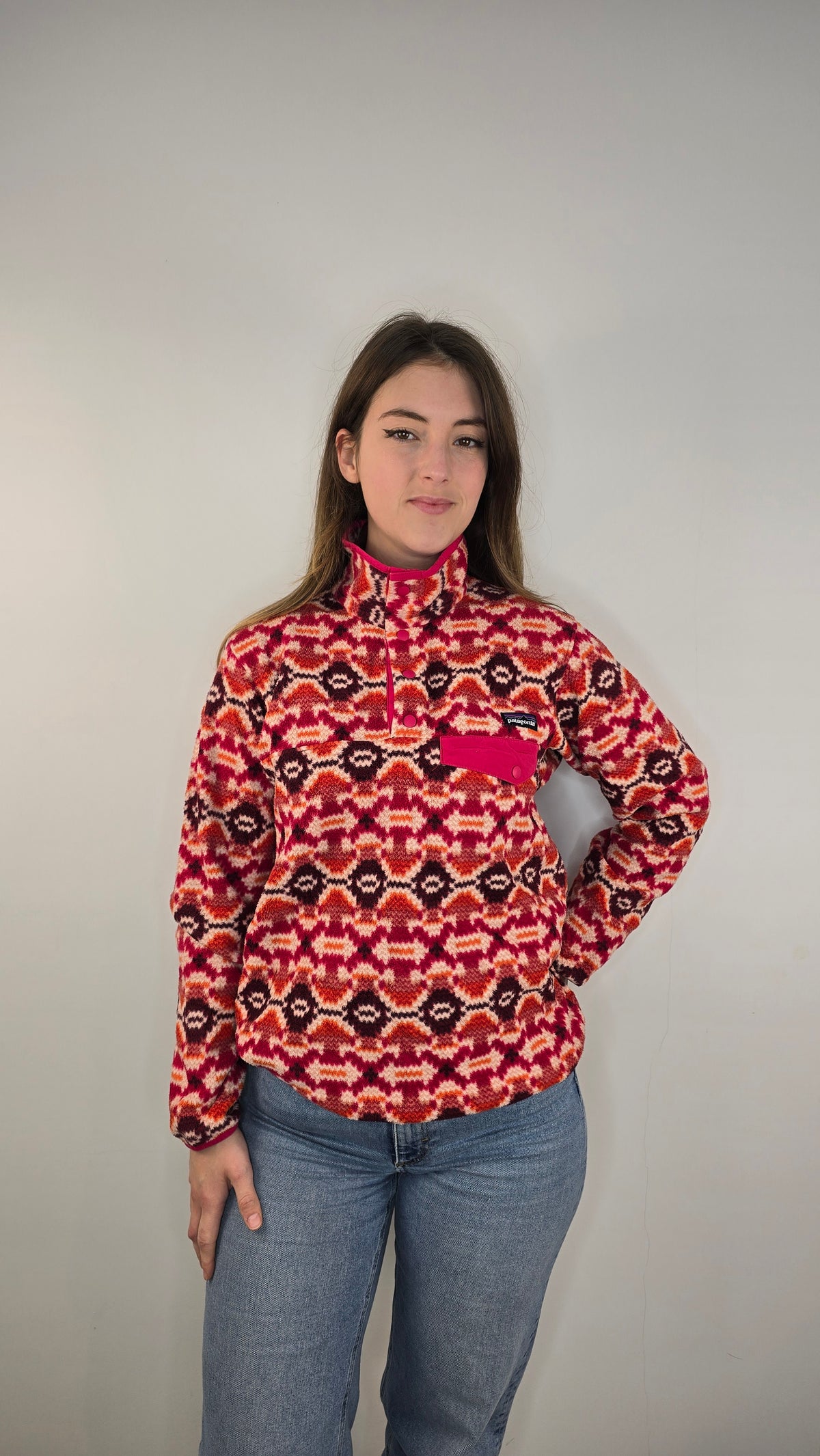 Patagonia Synchilla - Pull à Col à Boutons (XS)