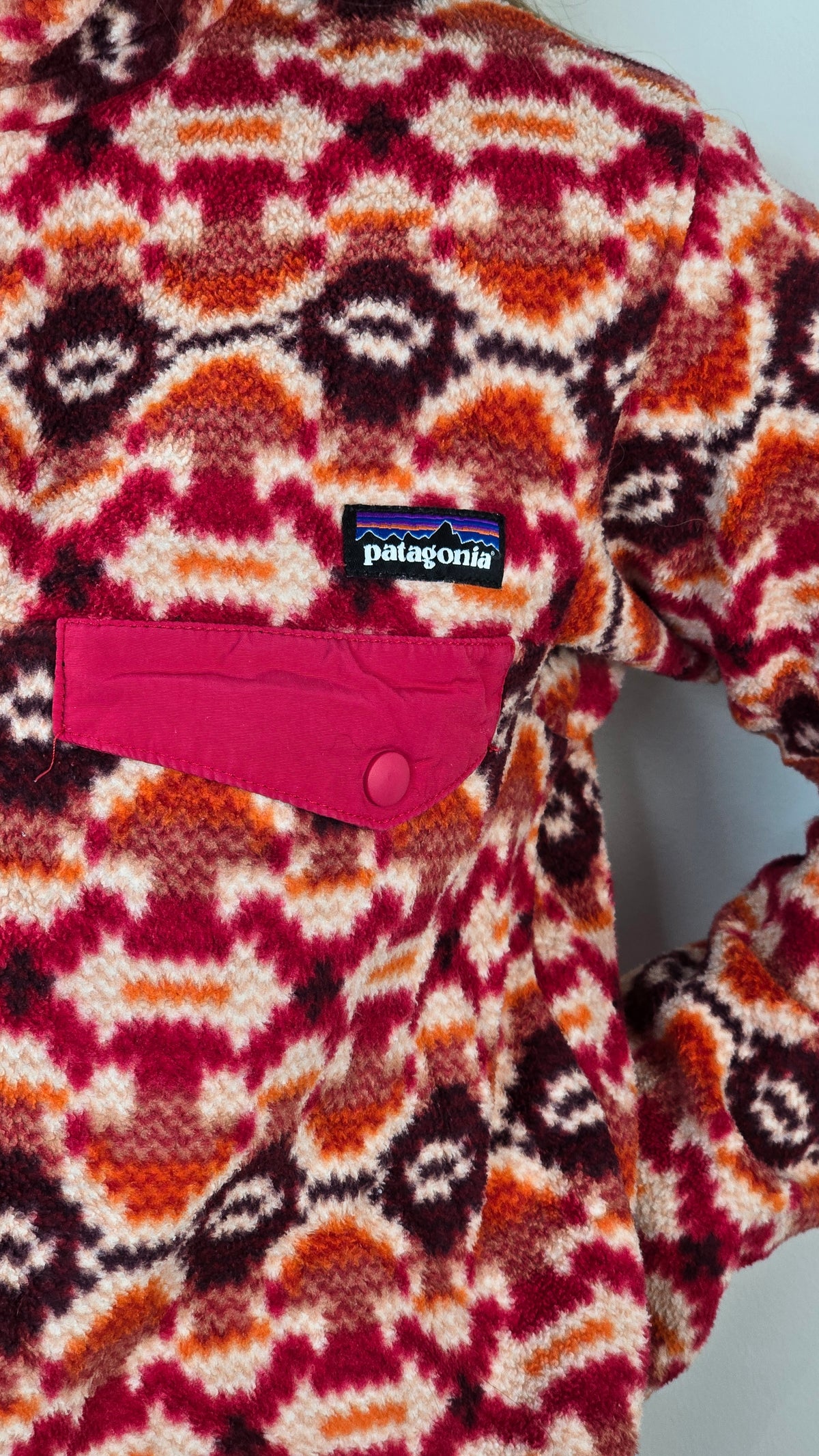 Patagonia Synchilla - Pull à Col à Boutons (XS)