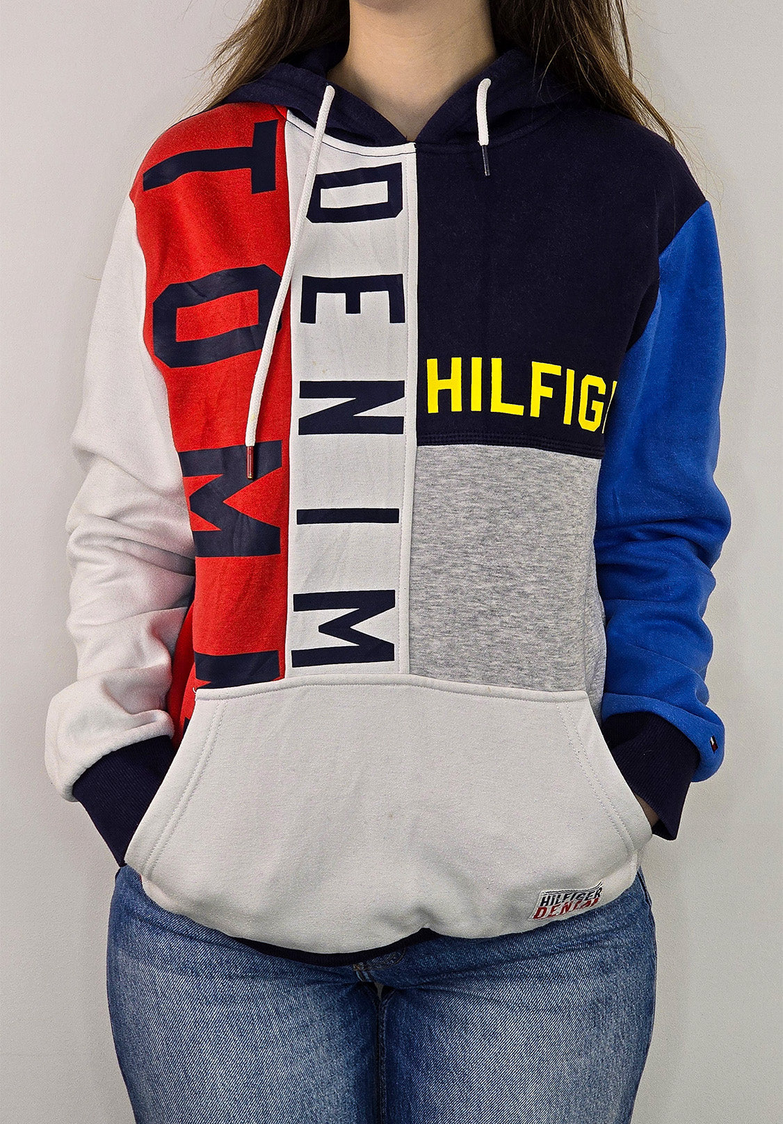 Tommy Hilfiger - Pull à Capuche Coloré (M)