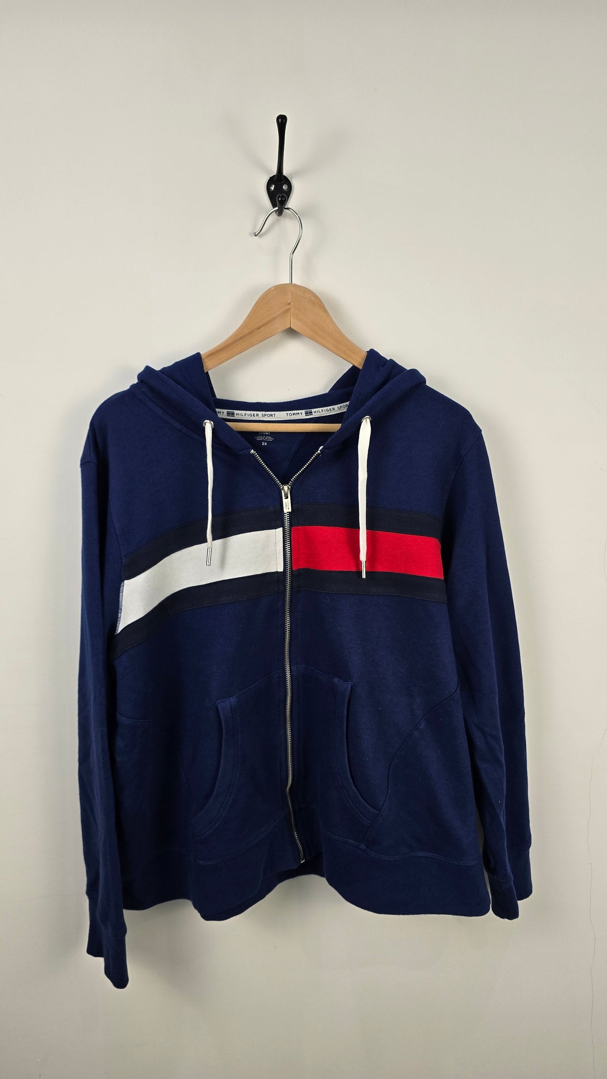 Tommy Hilfiger - Sweat à capuche Zip (XL)