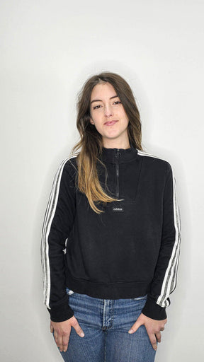 Adidas Sweat Demi-Zippé S