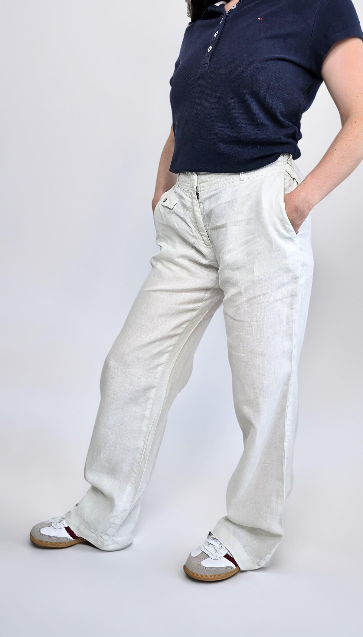Tommy Hilfiger - Linen Trousers S