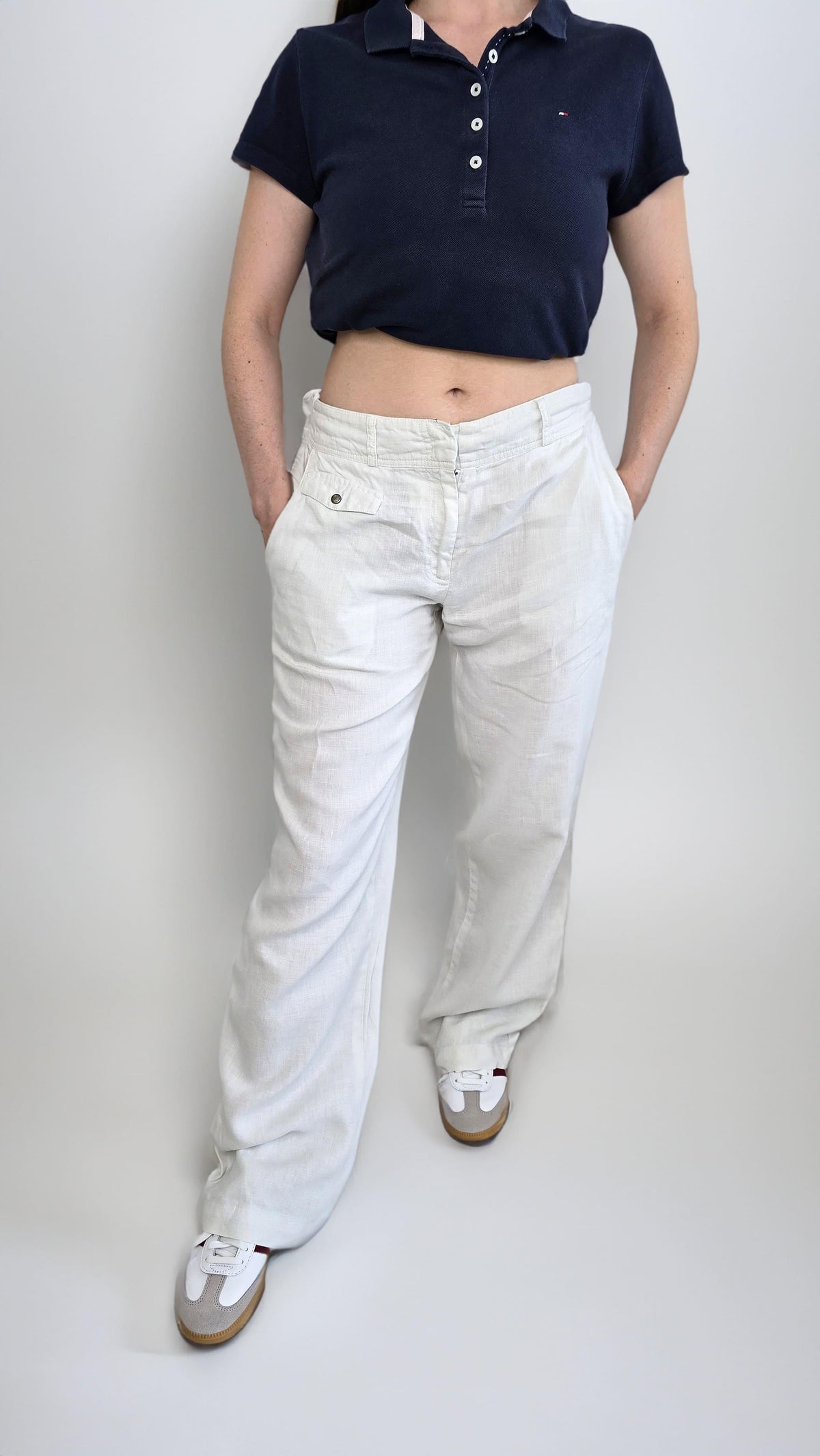 Tommy Hilfiger - Linen Trousers S